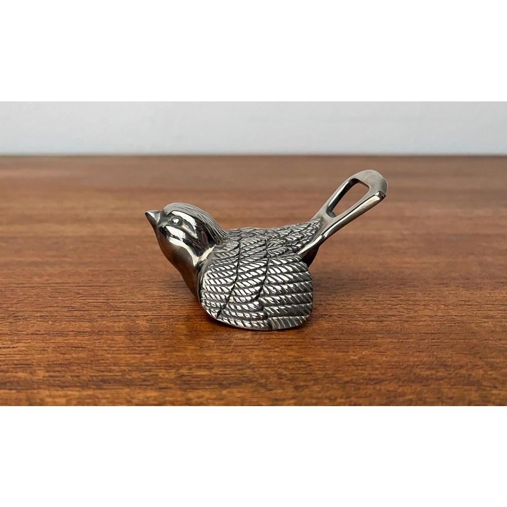 Ouvre-bouteille oiseau en métal du milieu du siècle, années 1960 en vente 3