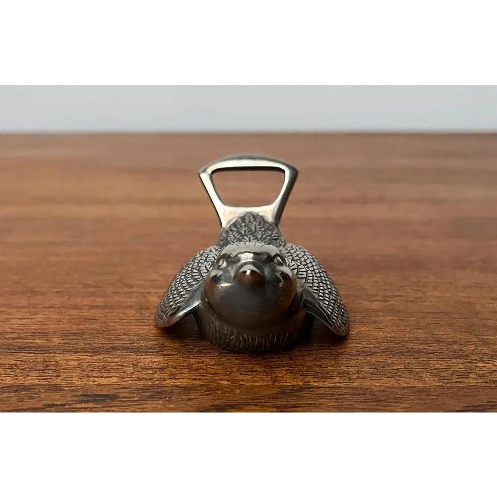 Ouvre-bouteille oiseau en métal du milieu du siècle, années 1960 en vente 2