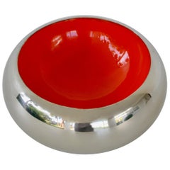 Midcentury Metal Bowl