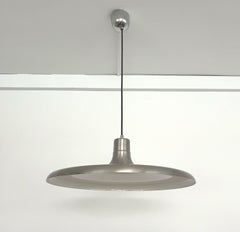 Mid-century Metal Chandelier by Leonardo Marelli for Estiluz, 1970s