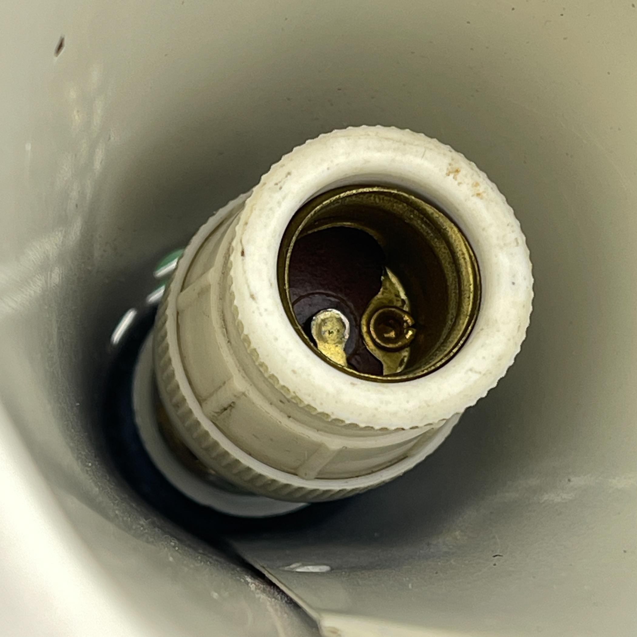 Lampadario in metallo di metà secolo in stile Stilnovo, Italia anni '70 in vendita 9