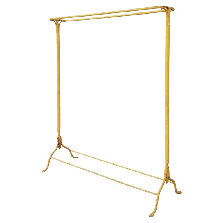 MidCentury Metal Clothes Hanger For Sale at 1stDibs