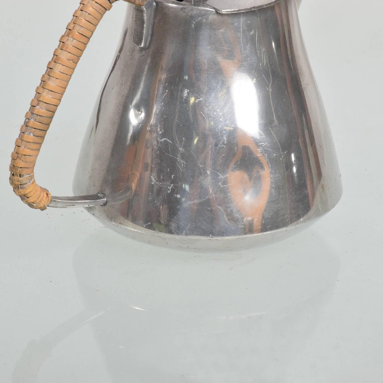 Mid-20th Century Midcentury Metal Creamer by Fred Dodson, 1960s