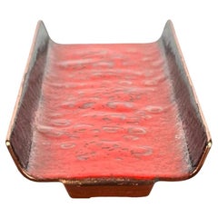 Mid-Century Metal Emaille Desk Utensilo, 1960s