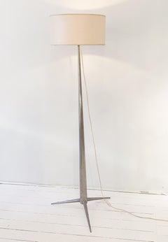 Mid-century metal floor lamp by Emiel Veranneman, Belgium 1958