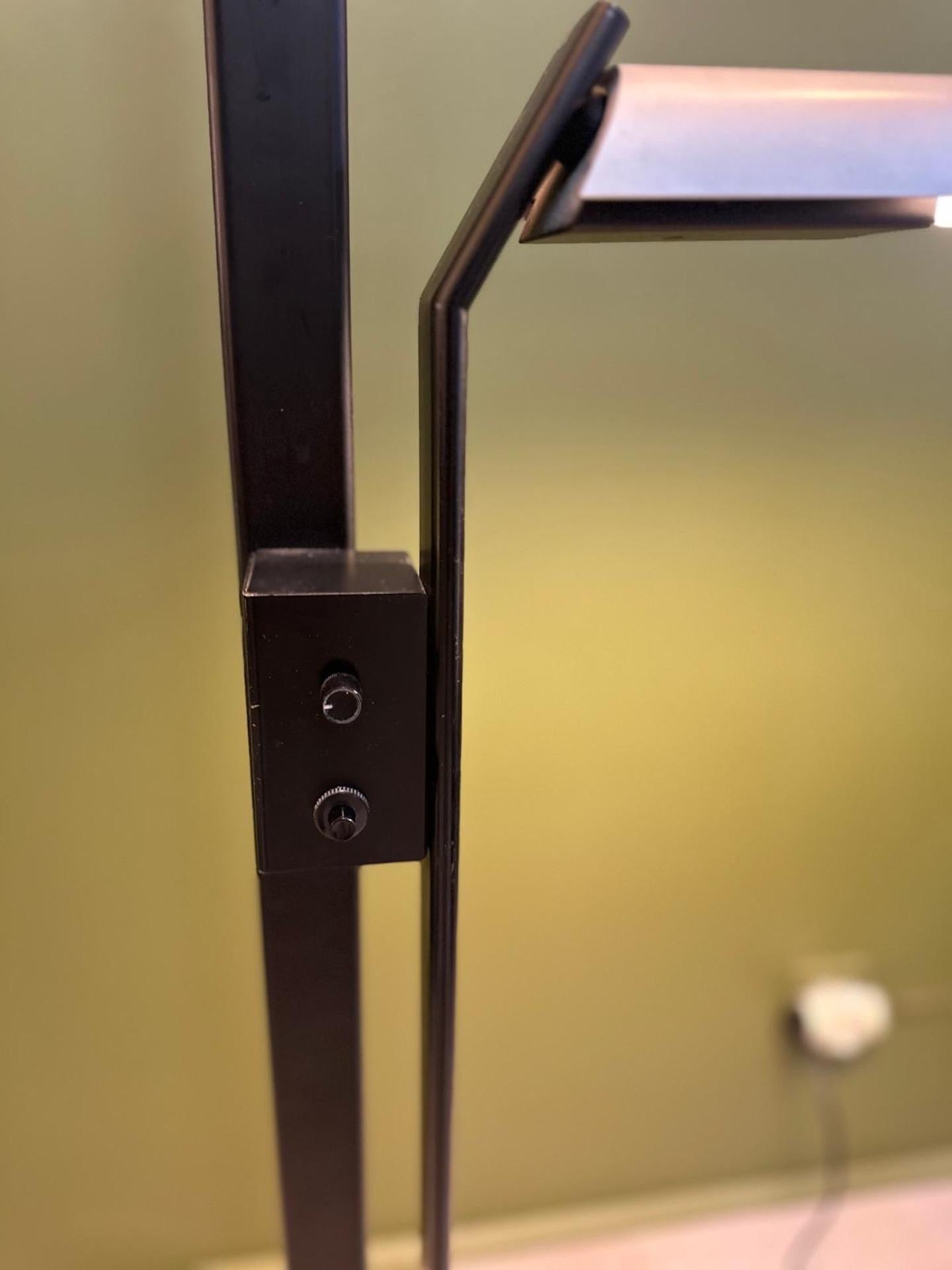Mid-century Metal Floor Lamp by Sabine Charoy, 1980s For Sale 6