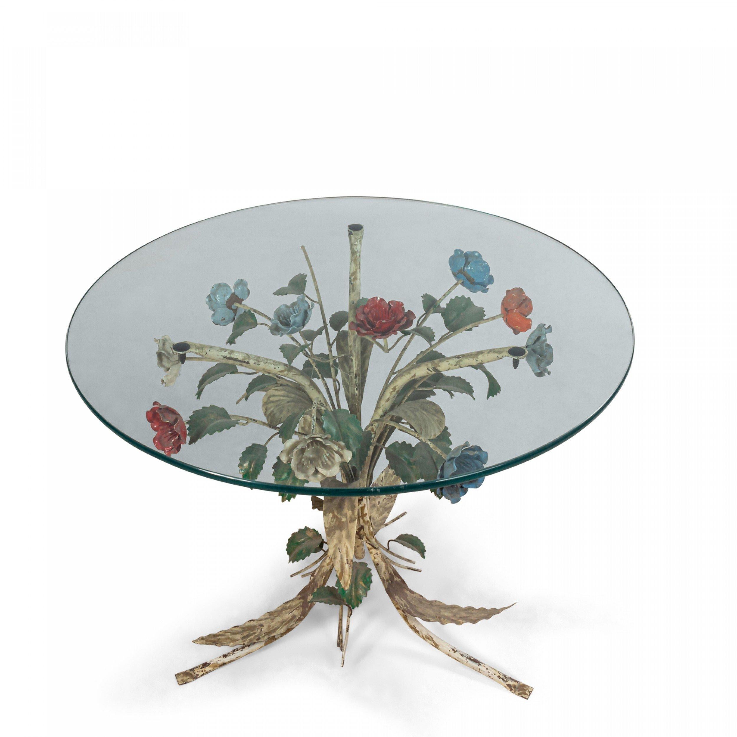 floral coffee table