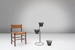 Mid-Century Metal Plant Rack by Mathieu Matégot, France 1950s