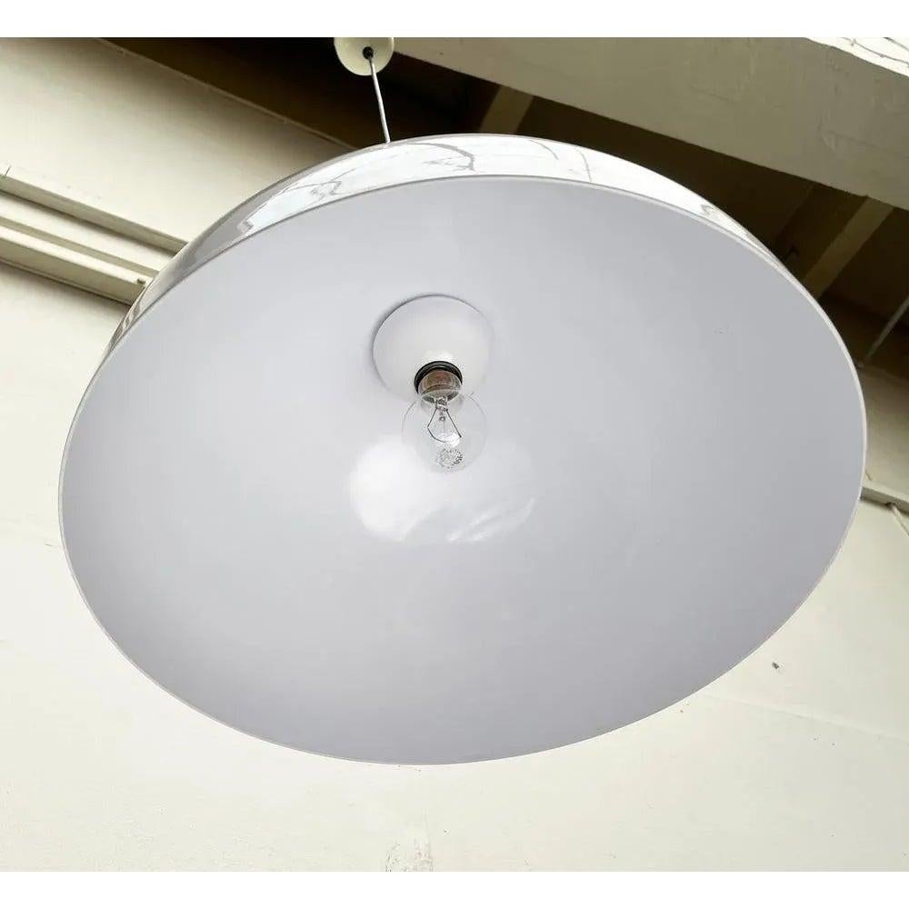 Mid-Century moderno Lampada a sospensione Sonora in metallo di metà secolo di Vico Magistretti per Oluce, anni '70 in vendita