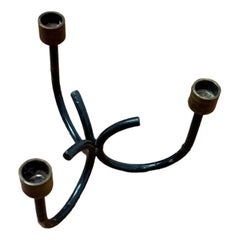 Mid-Century Metal String Style Candleholder, 1960s