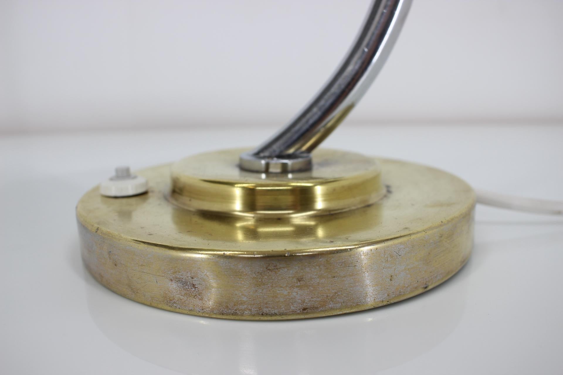 Midcentury Metal Table Lamp, 1950s 1