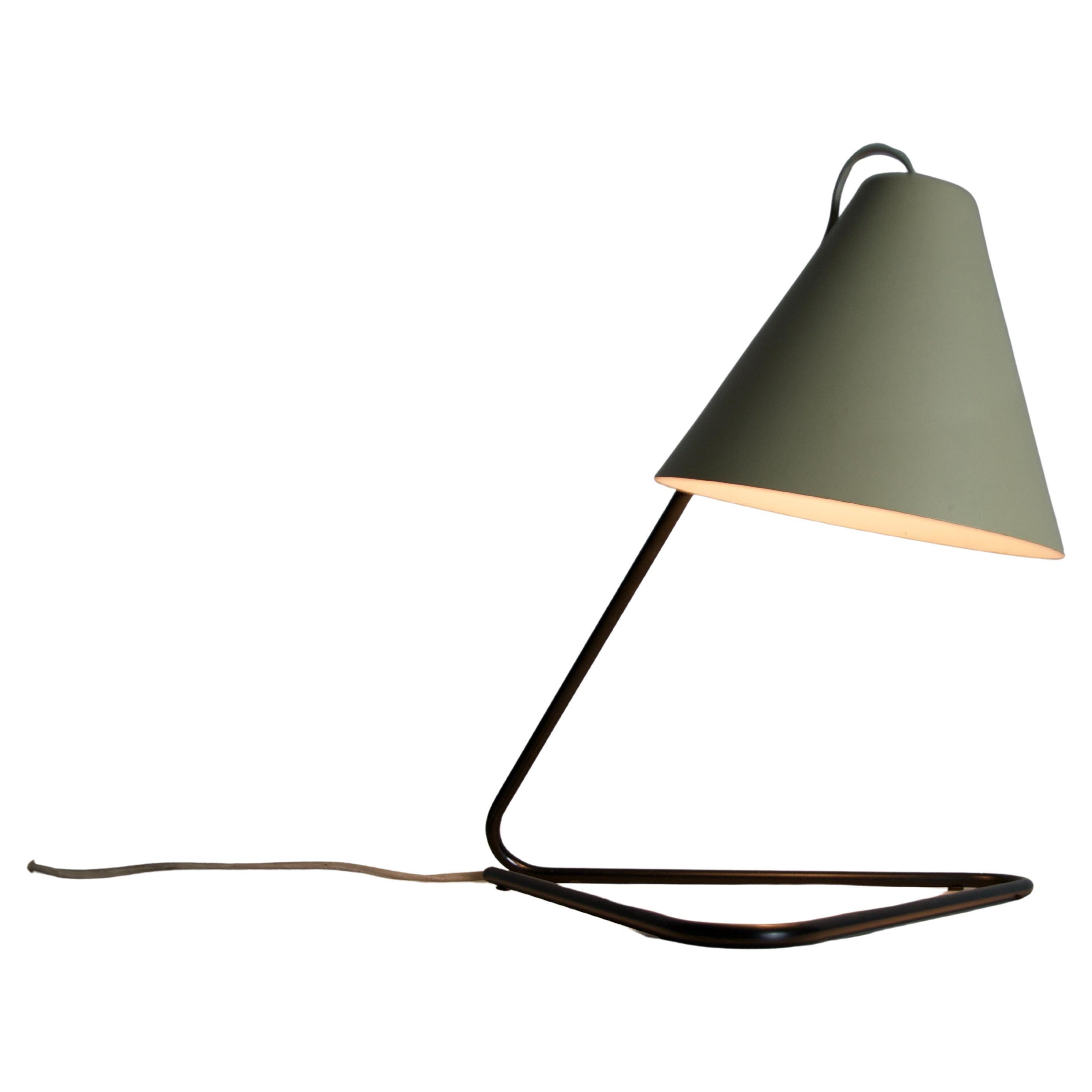Mid Century Metal Table Lamp, 1960s, Italy