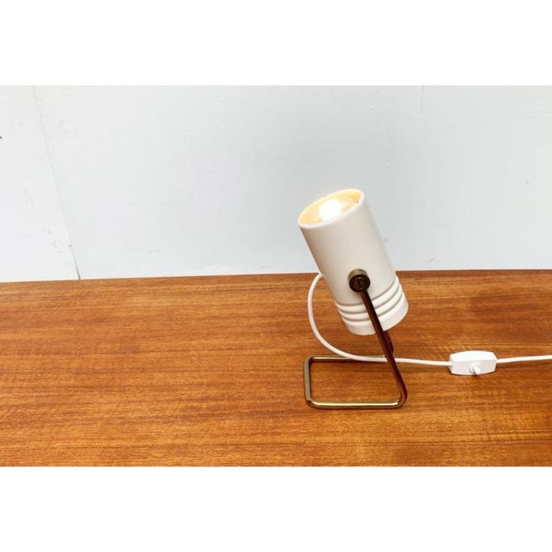 Lampe à poser en métal du milieu du siècle en vente 5