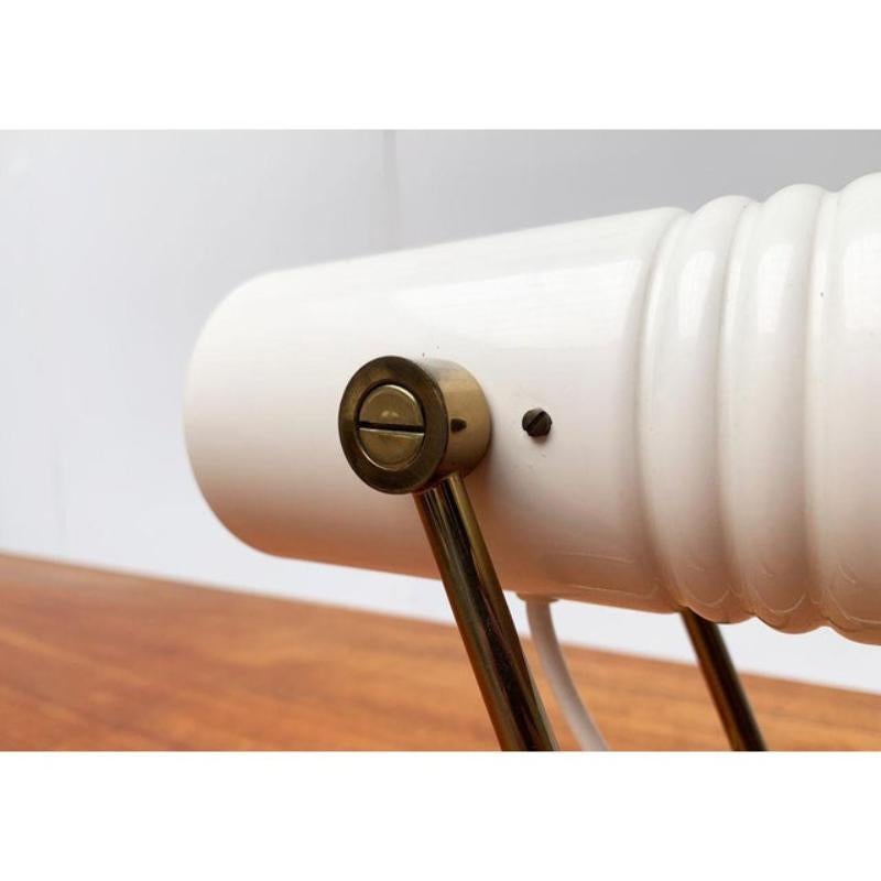Métal Lampe à poser en métal du milieu du siècle en vente