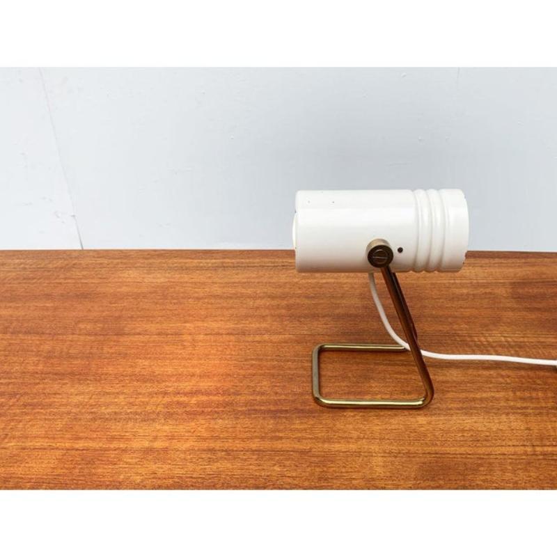Lampe à poser en métal du milieu du siècle en vente 1