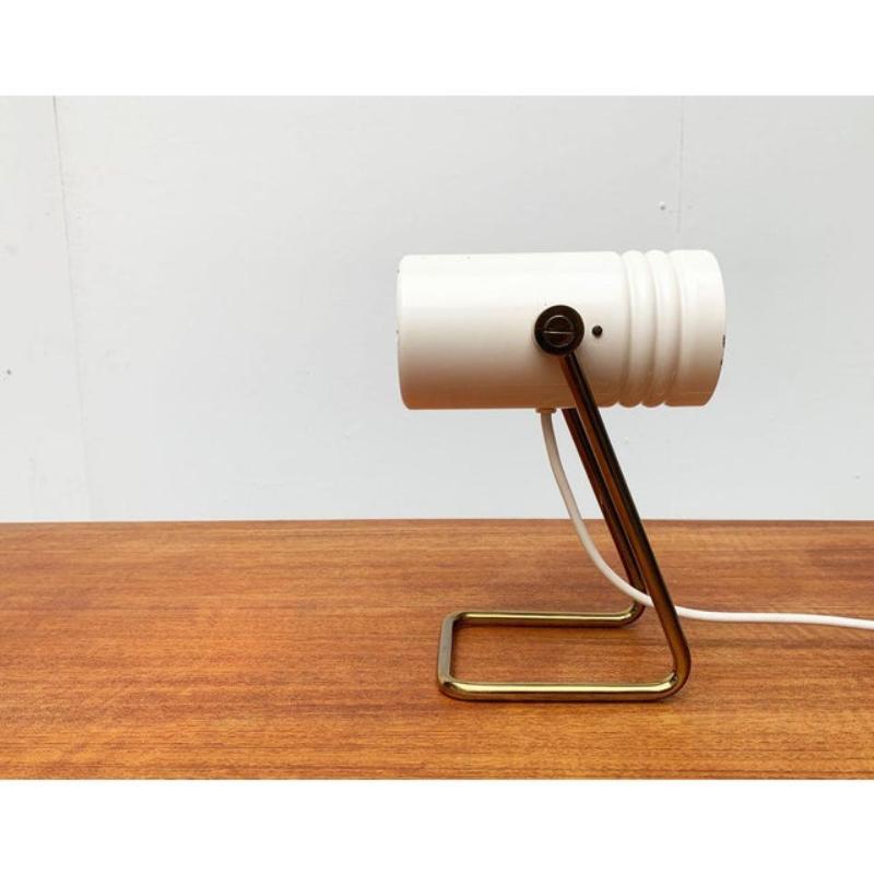 Lampe à poser en métal du milieu du siècle en vente 2
