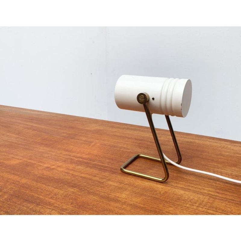 Lampe à poser en métal du milieu du siècle en vente 3