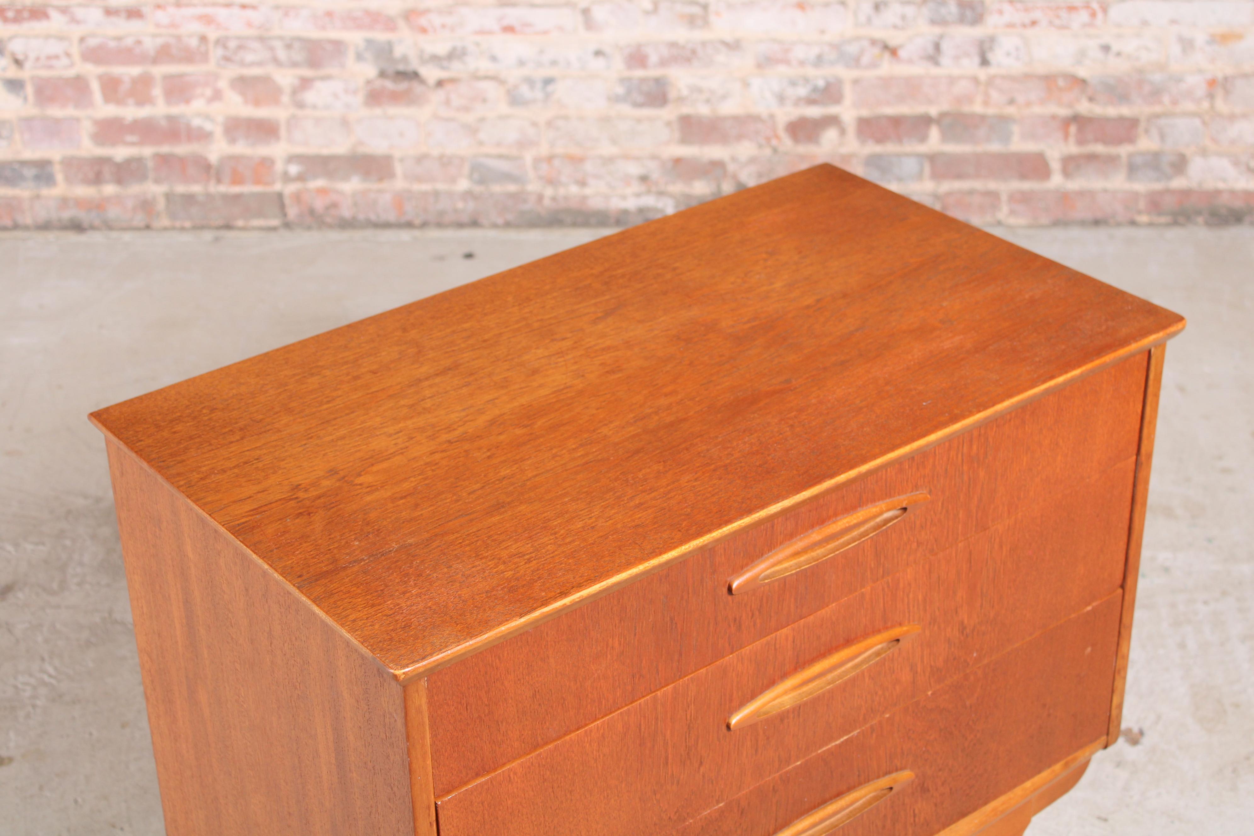 Teak Mid Century Metamorphic Chest of Drawers by Jentique