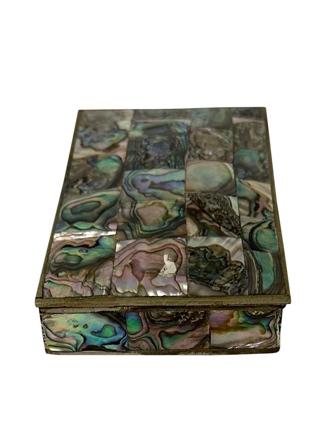 abalone shell box