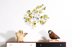 Mid-Century Mexican Folk Art Paper Mache Parrot Sculpture by Sermel