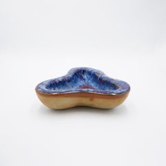 Mid Century Mexican Modern Ceramic Stoneware Ashtray