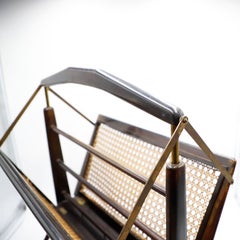 Mid-Century Mexican Modern Folding Magazine Rack