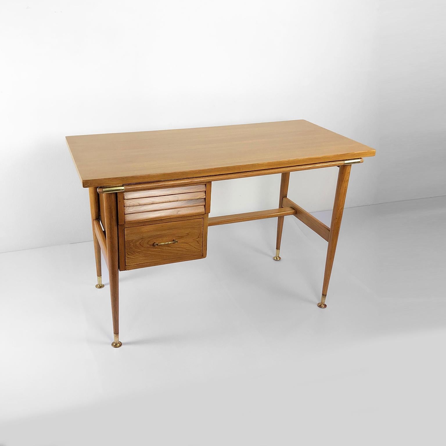 We offer this midcentury Mexican modern rare desk by 