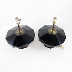 Mid Century Mexican Modernist Table Lamps Attributed to Eugenio Escudero