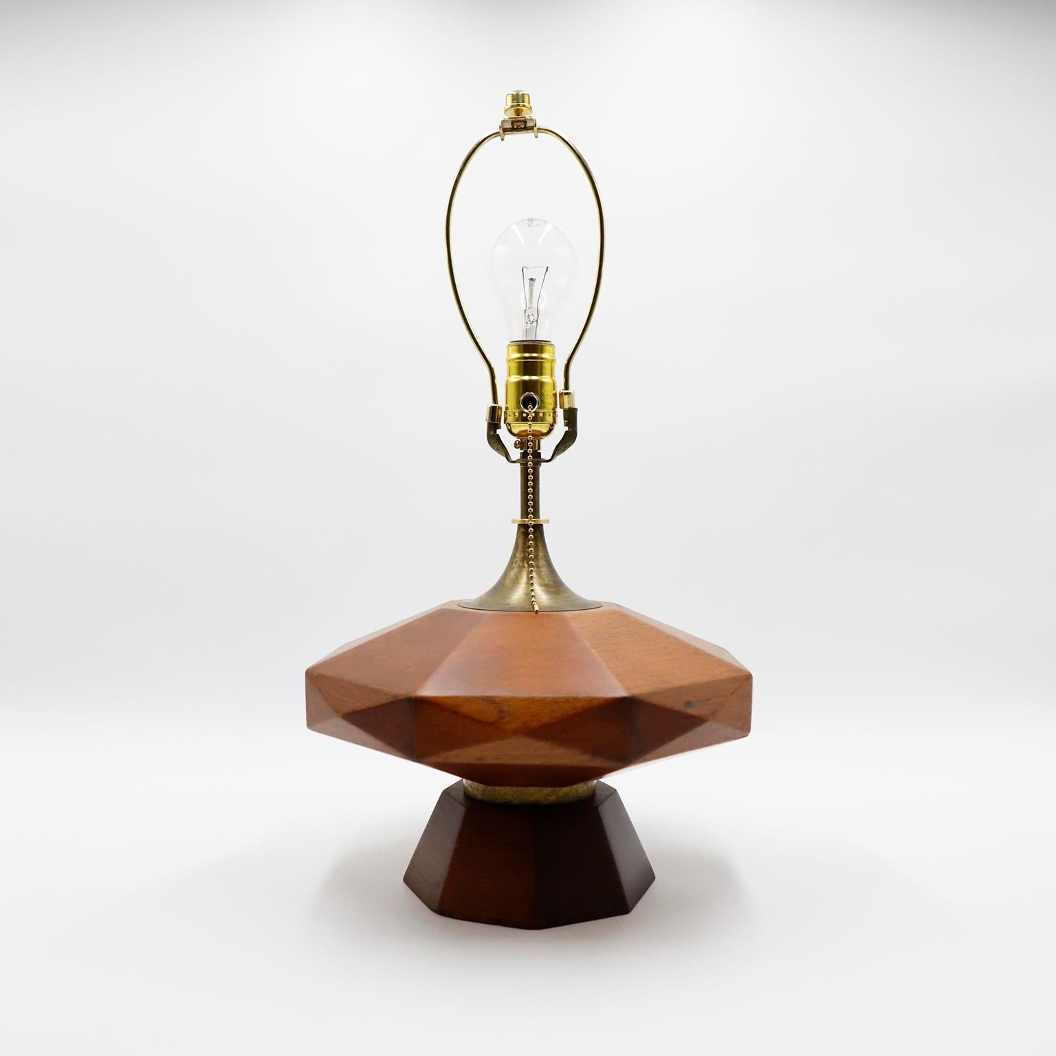 Messicano Lampade da tavolo moderniste messicane della metà del secolo attribuite a Eugenio Escudero in vendita