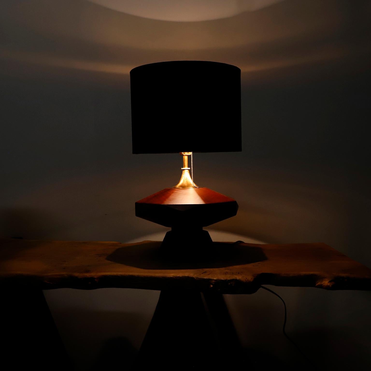 Metà XX secolo Lampade da tavolo moderniste messicane della metà del secolo attribuite a Eugenio Escudero in vendita