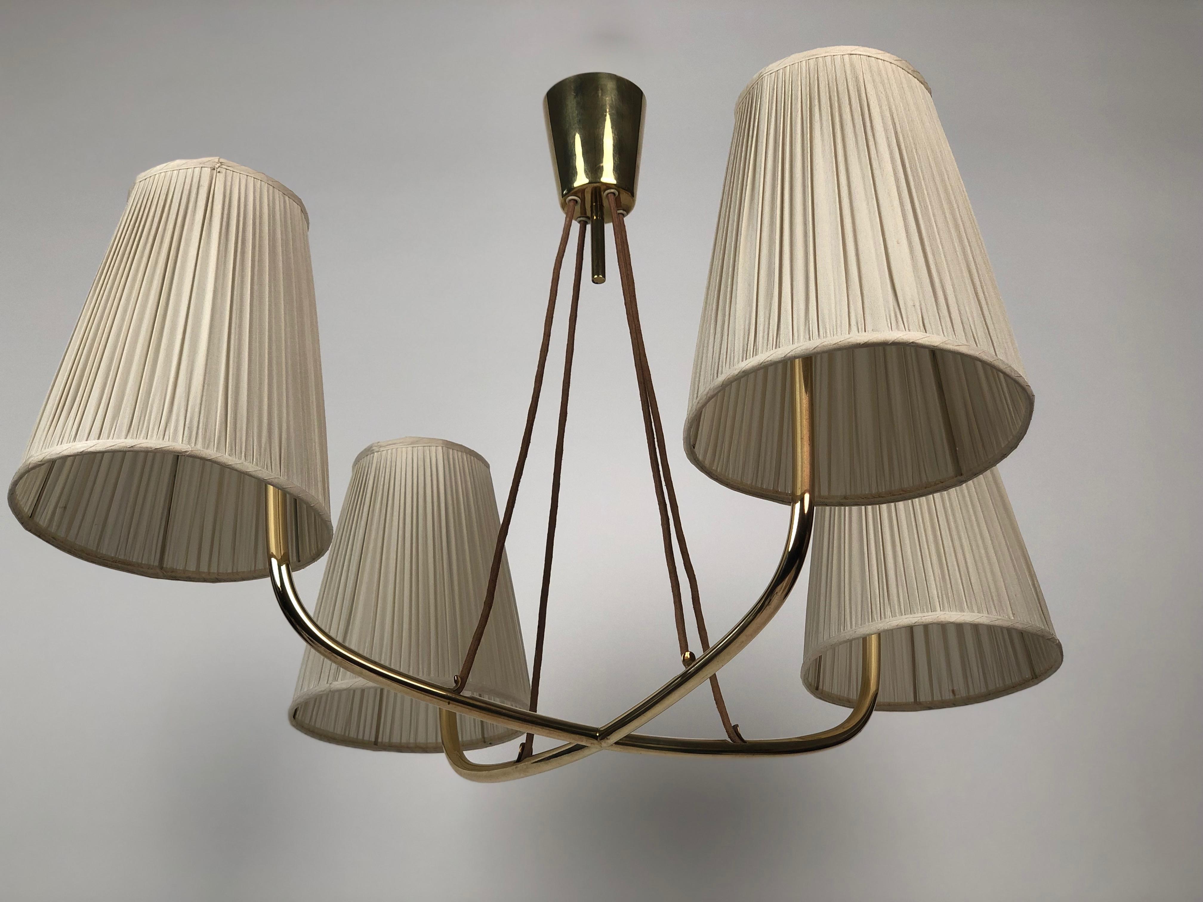Modern Mid-Century, Mexico, Chandelier from J. T. Kalmar, Design by Jonathan Browning For Sale