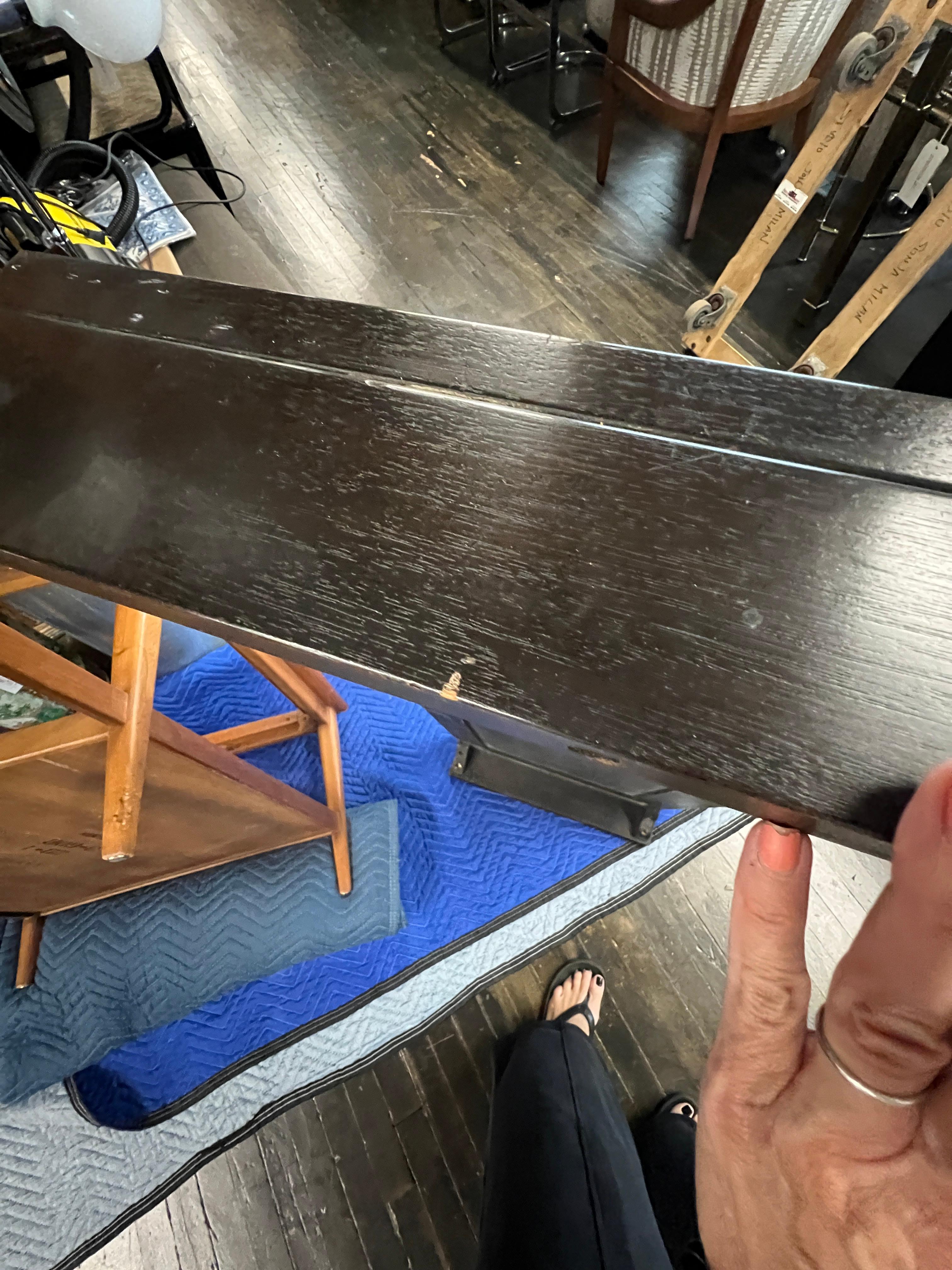 Tavolo da pranzo allungabile di metà secolo Michael Taylor For Baker Far East Collection in vendita 6