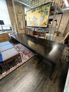 Table de salle à manger à rallonge Michael Taylor pour Baker collection Far East, milieu du siècle dernier