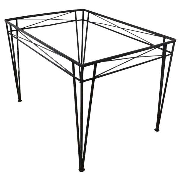 Mid Century Garden Patio Poolside Dining Table Att. to Salterini, circa ...