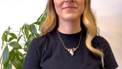 Mid Century Mikimoto Pearl 14k Yellow Gold Necklace