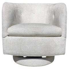 Mid-Century Milo Baughman for Thayer Coggin Roxy Swivel Chair