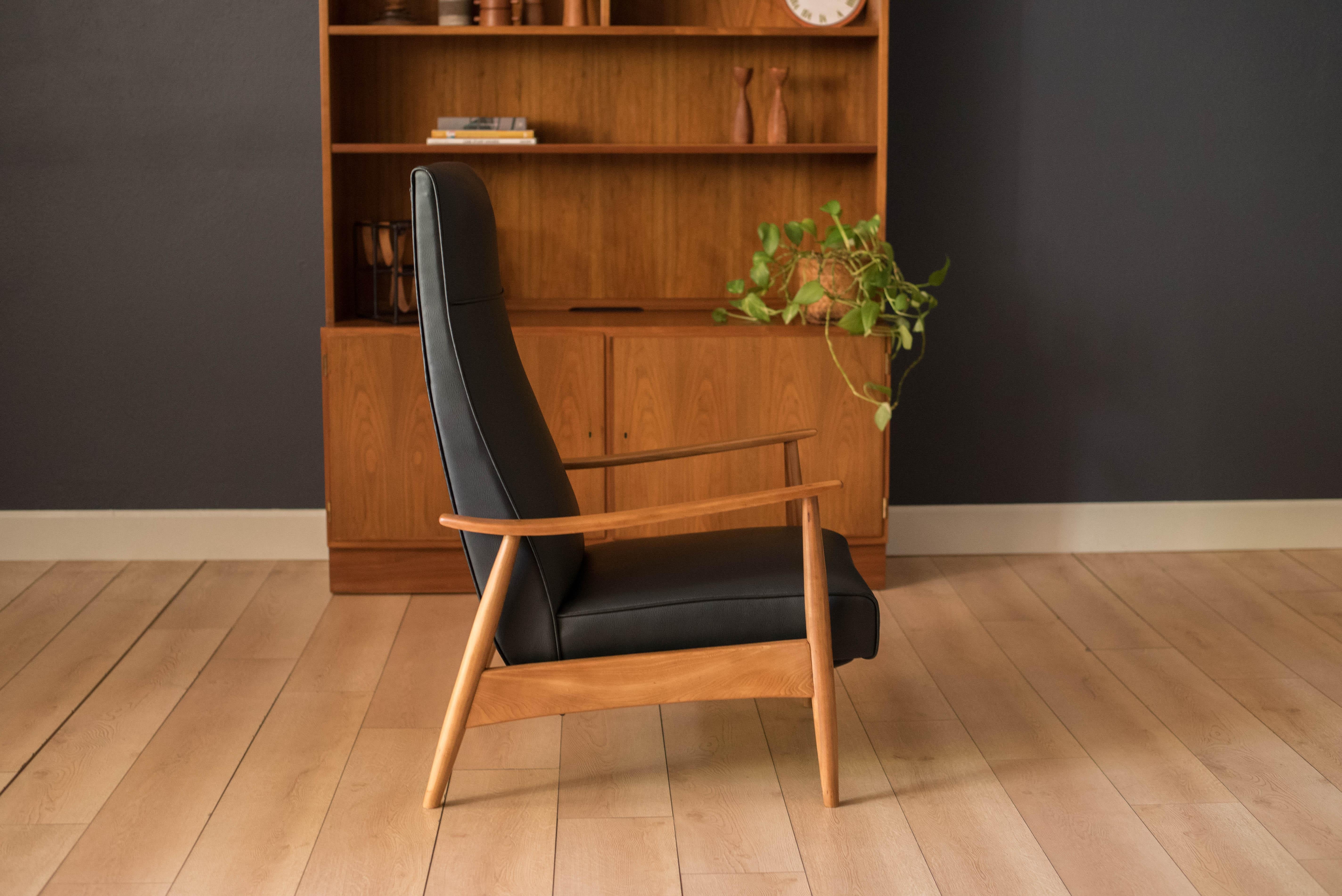 Mid-Century Modern Mid Century Milo Baughman Recliner Lounge Chair