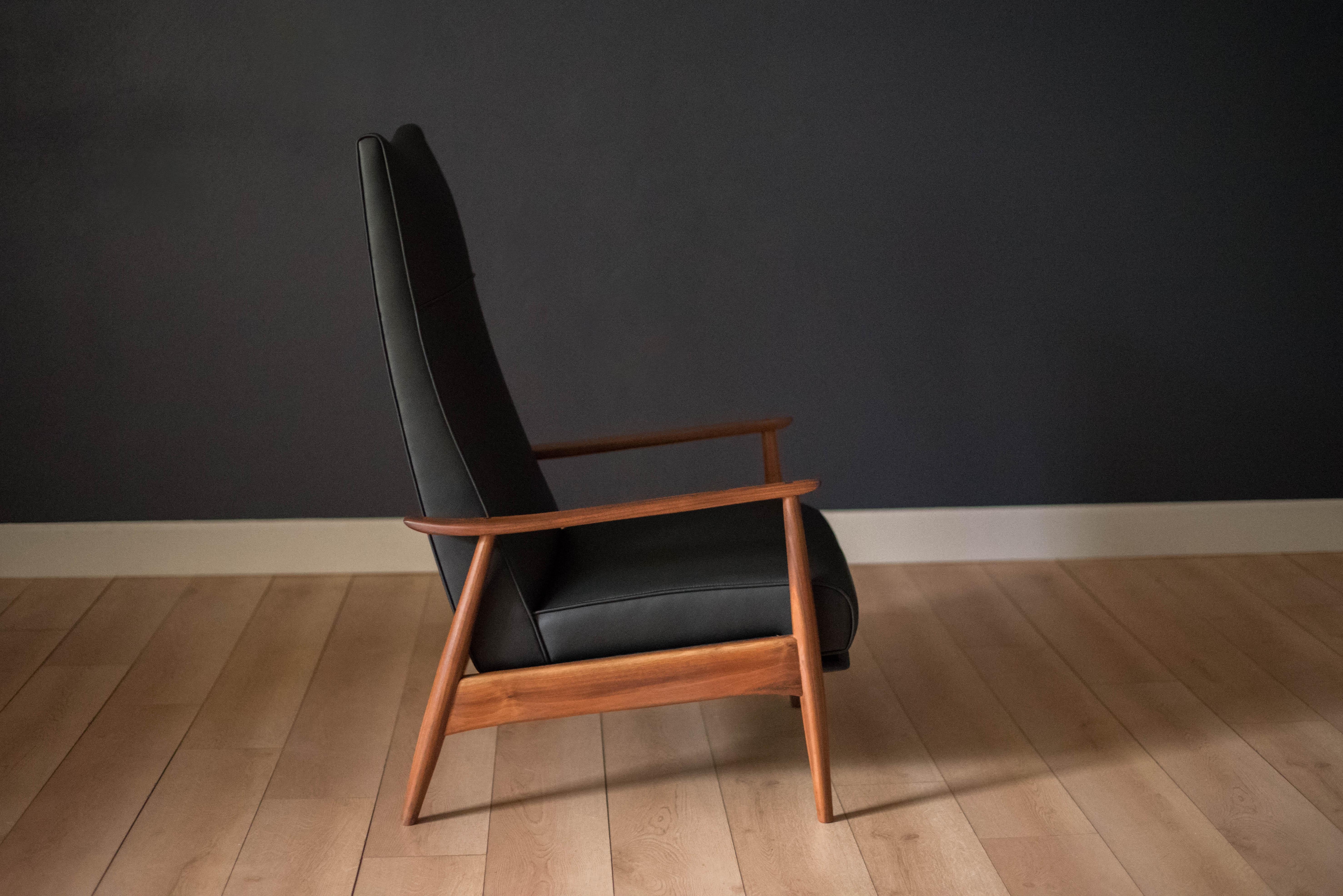 Midcentury Milo Baughman Recliner Lounge Chair 1