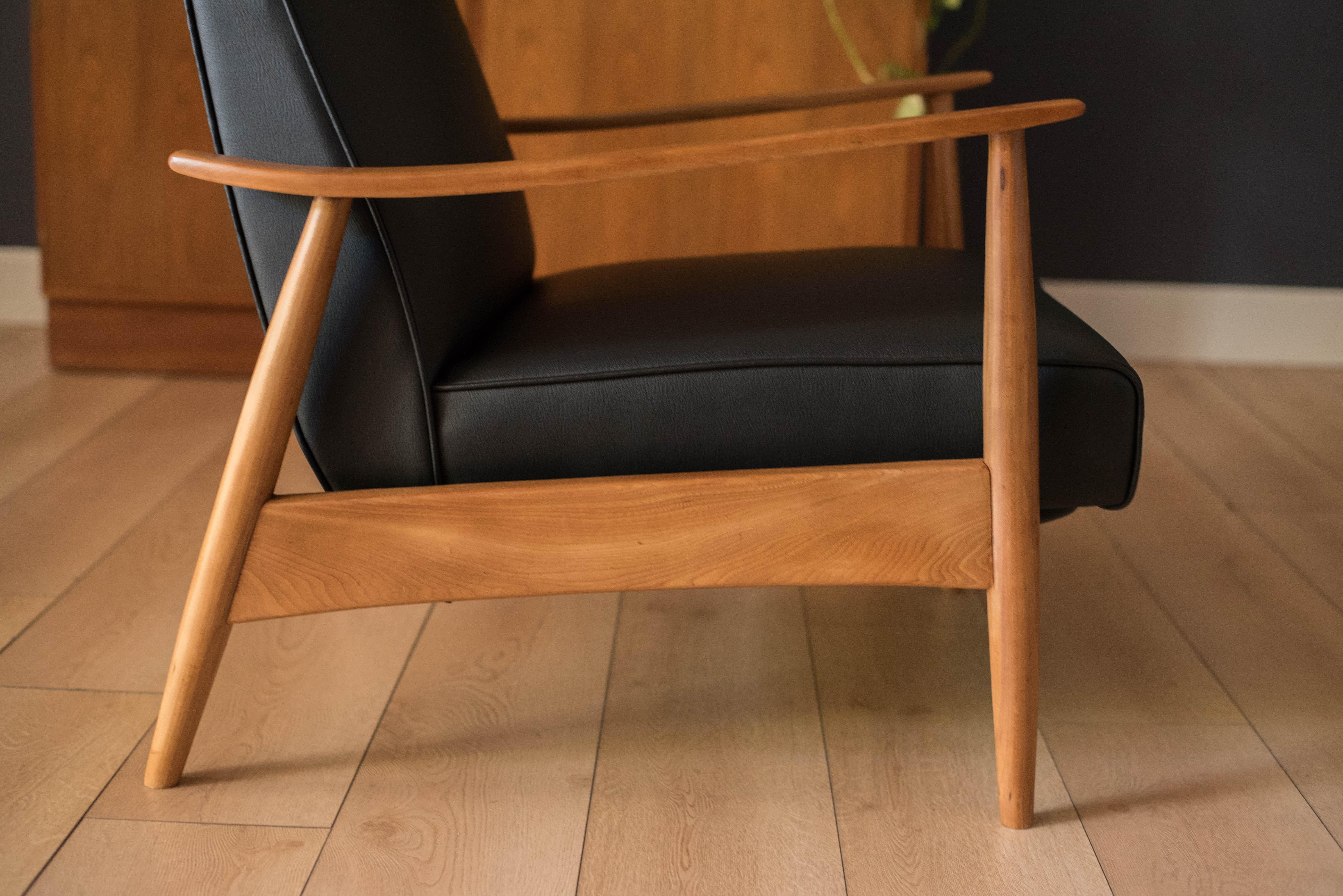 Mid Century Milo Baughman Recliner Lounge Chair 1