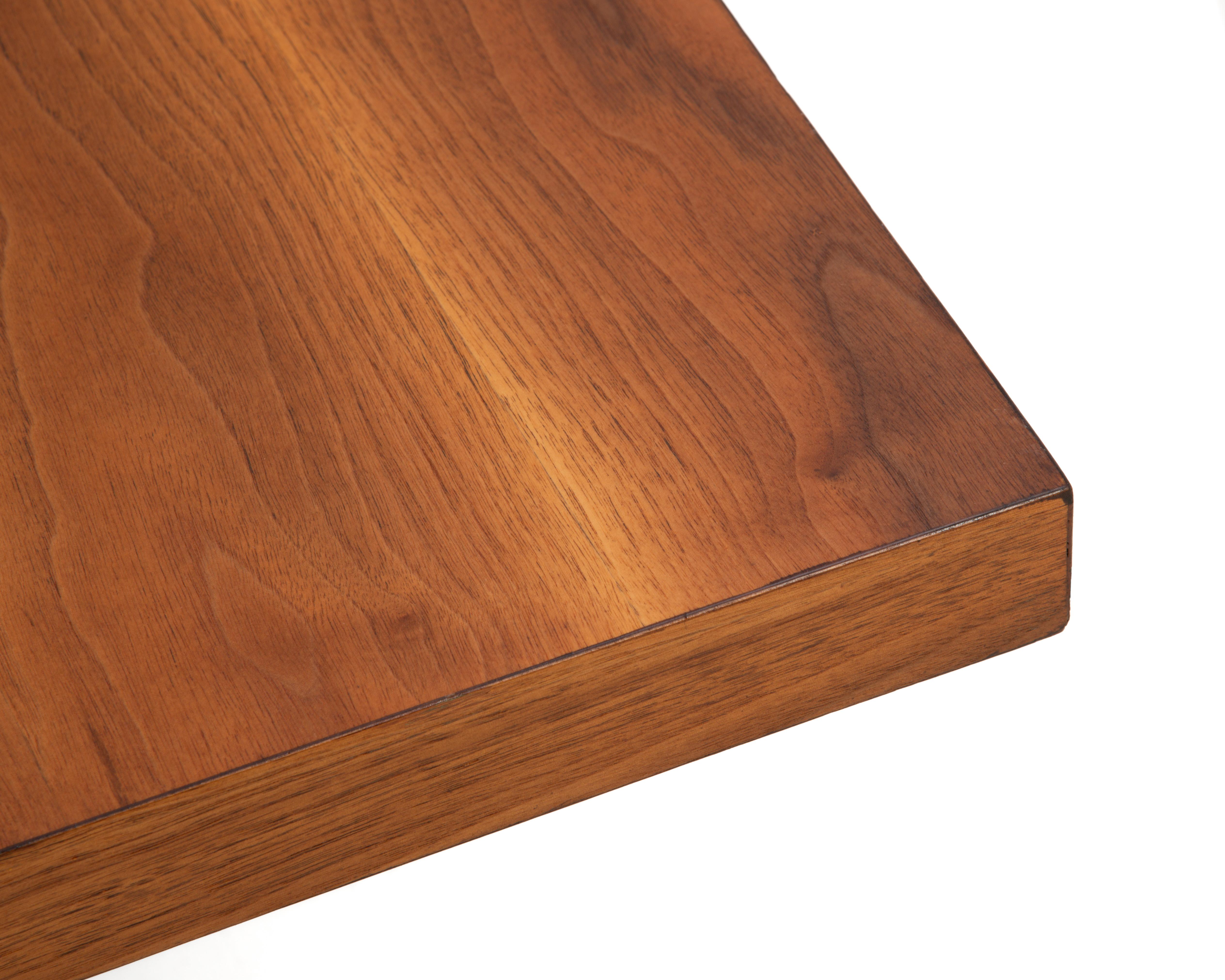 Mid Century Milo Baughman Thayer Coggin Walnut Coffee Table Square Unmarked 1950 For Sale 4