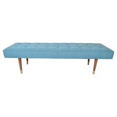 Mid-Century Milo Baughman Tufted Bench, Circa 1960