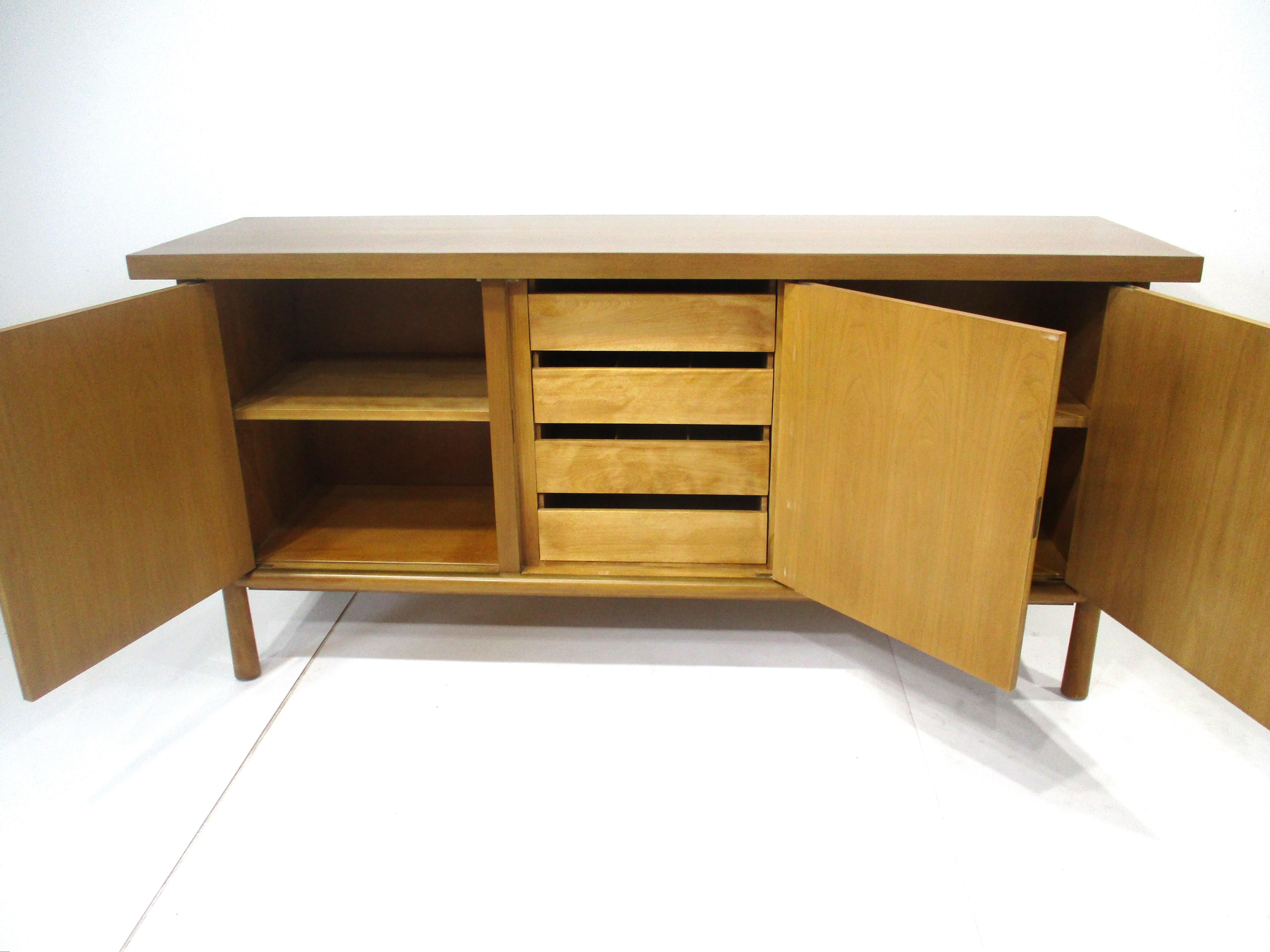 Mahogany Mid Century Ming Sideboard by T.H. Robsjohn-Gibbings for Widdicomb  For Sale