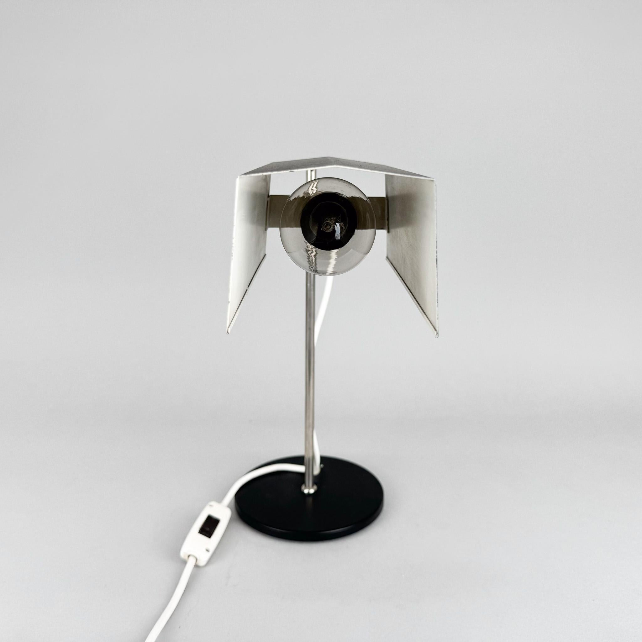 Mid-Century Minimalist Adjustable Table Lamp, Czechoslovakia For Sale 9