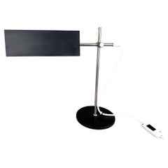 Mid-Century Minimalist Adjustable Table Lamp, Czechoslovakia