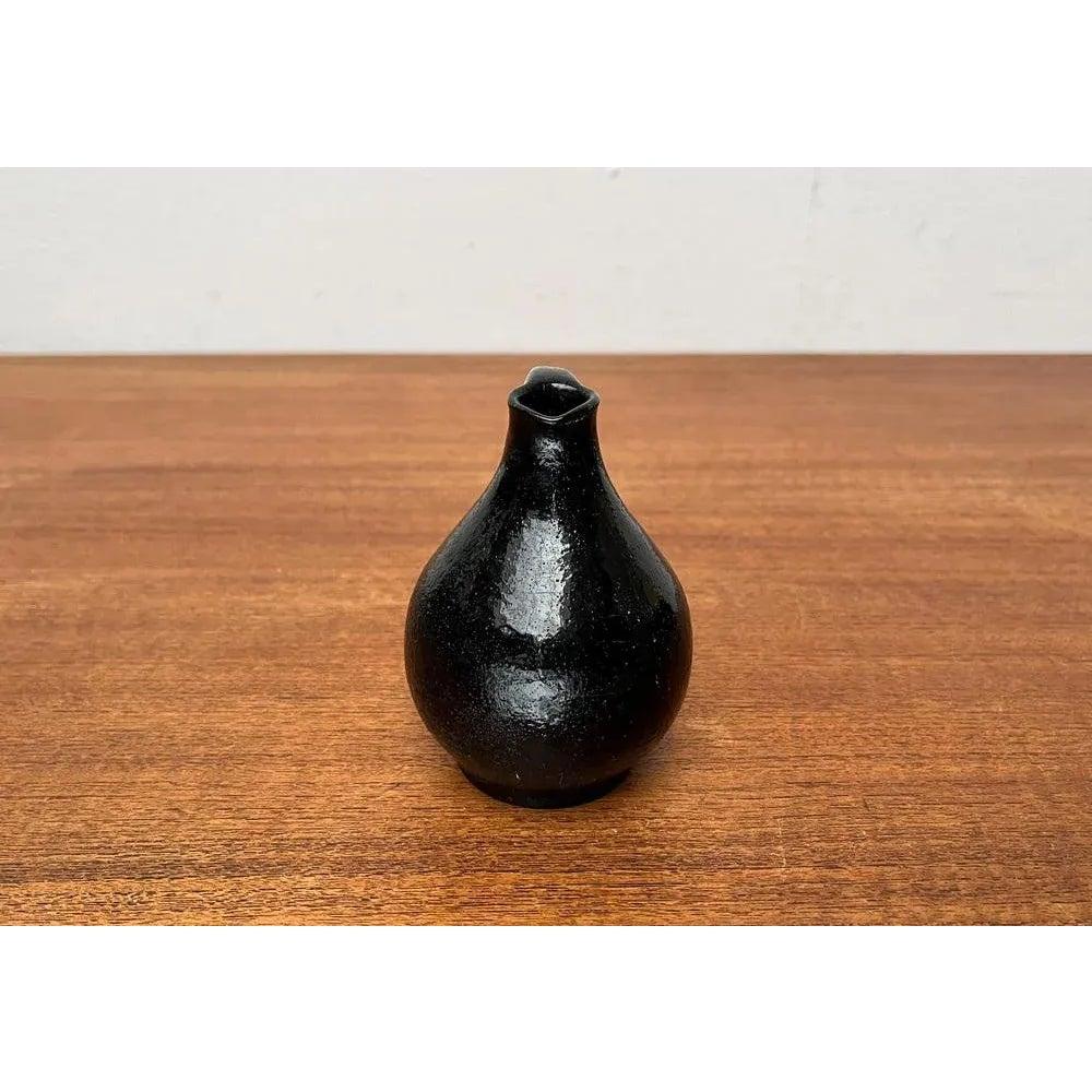 Mid-Century Minimalist Carafe Vase from BKW Böttger Keramik Wandsbek, 1960s In Excellent Condition For Sale In Hamburg, DE
