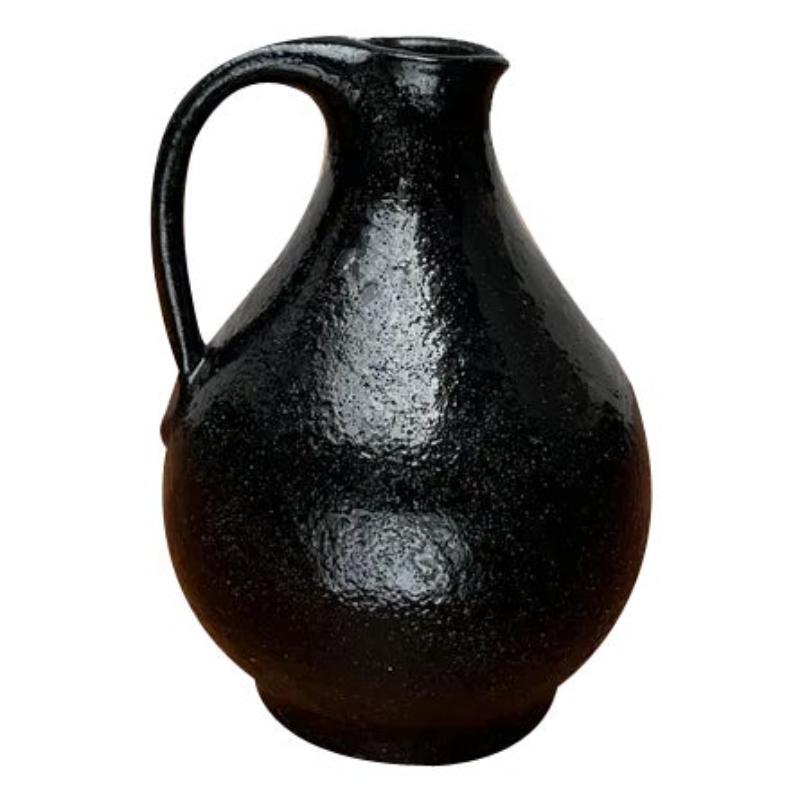 Vaso a caraffa minimalista di metà secolo di BKW Böttger Keramik Wandsbek, anni '60