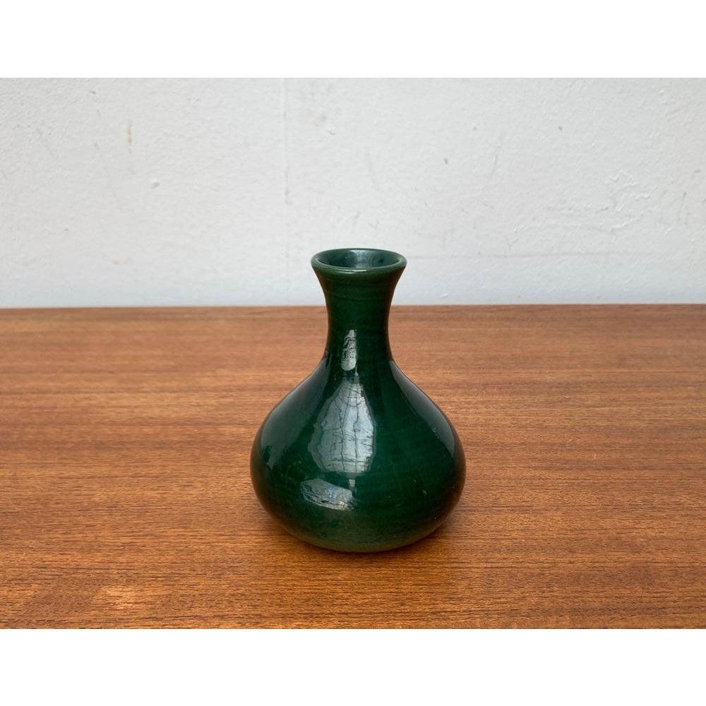 Mid-Century Minimalist Carafe Vase from Hartwig Heyne Hoy Pottery, 1960s In Excellent Condition For Sale In Hamburg, DE