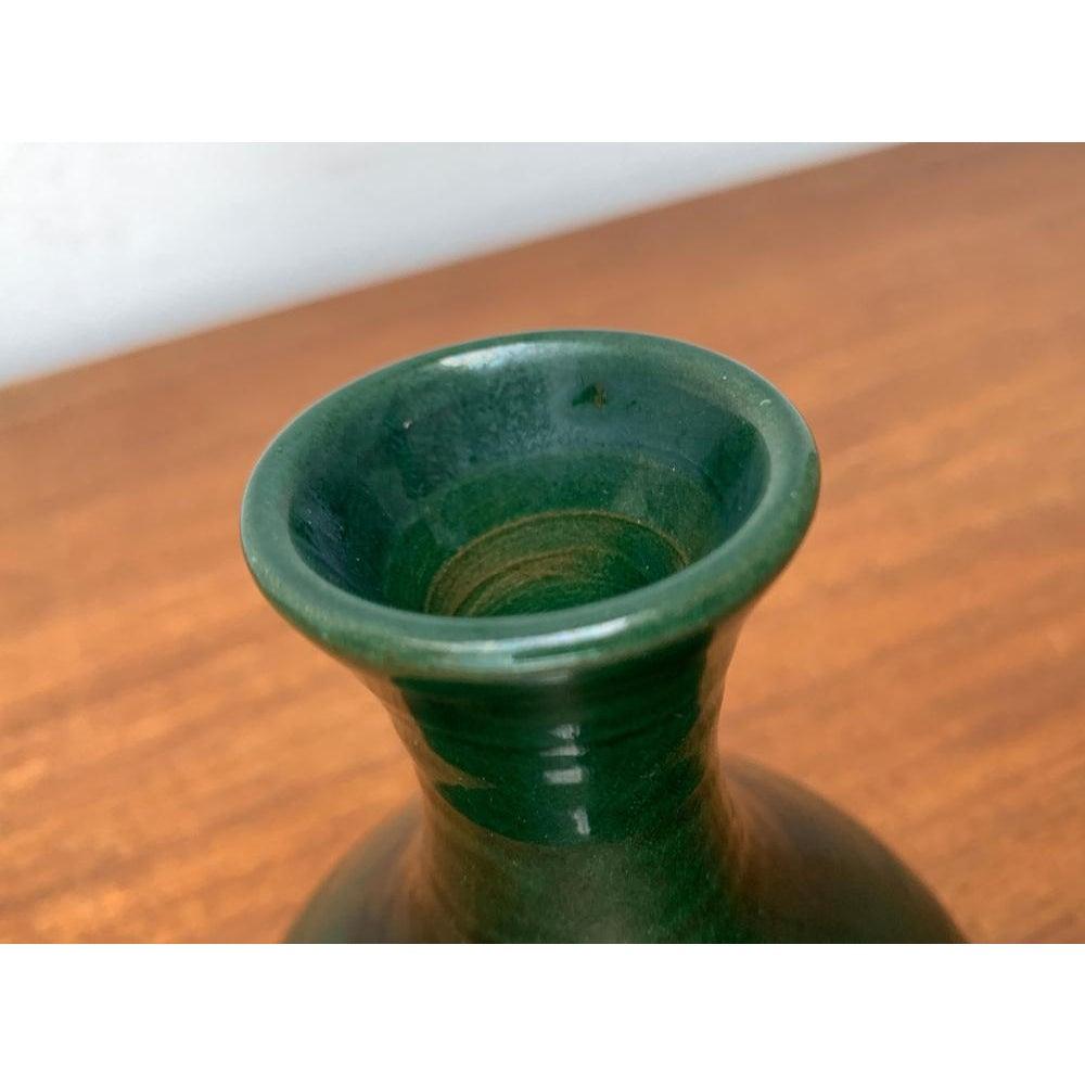 Mid-Century Minimalist Carafe Vase from Hartwig Heyne Hoy Pottery, 1960s For Sale 1