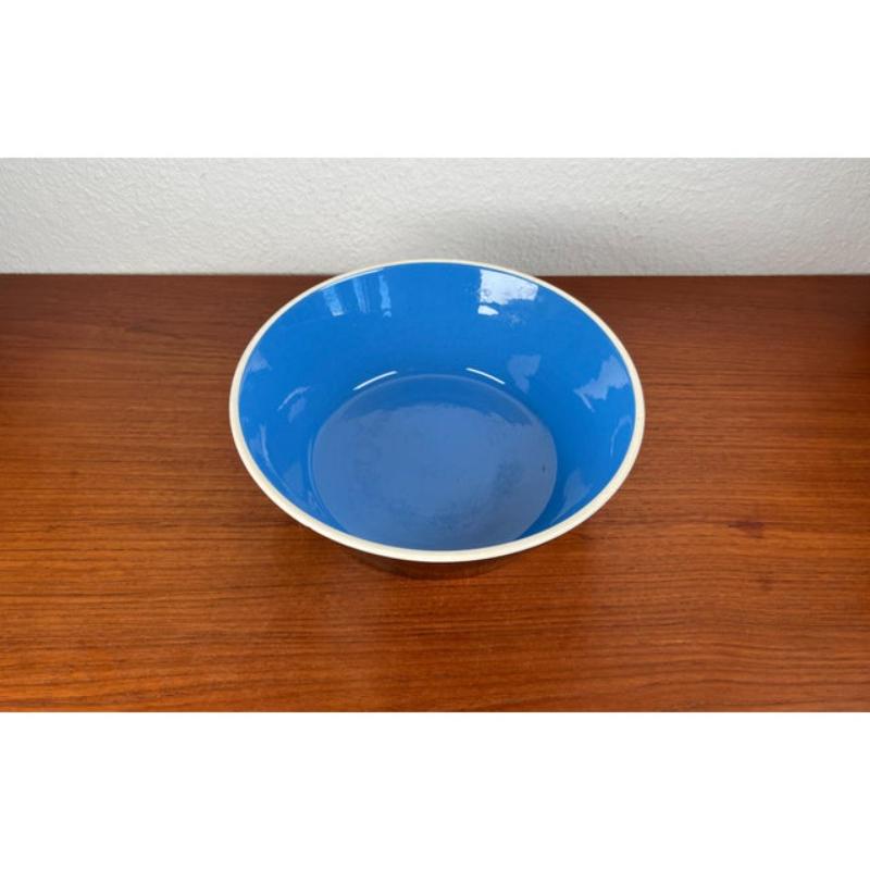 Mid-Century Modern Mid-Century Minimalist Ceramic Fruit Bowl, 1960s For Sale