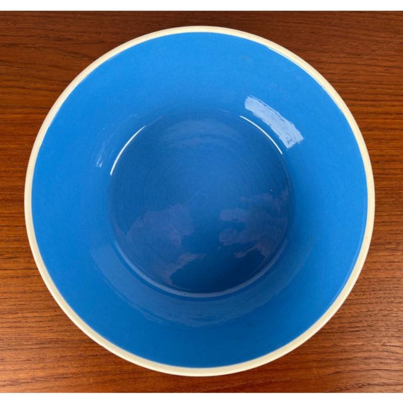 German Mid-Century Minimalist Ceramic Fruit Bowl, 1960s For Sale